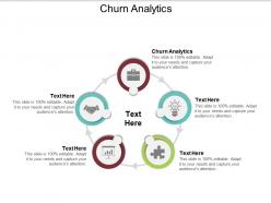 Churn analytics ppt powerpoint presentation file structure cpb