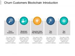 Churn customers blockchain introduction executive cyber risk management cpb