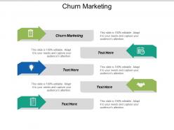 Churn marketing ppt powerpoint presentation pictures graphics example cpb