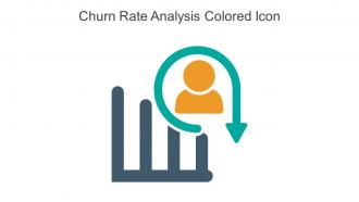 Churn Rate Analysis Colored Icon In Powerpoint Pptx Png And Editable Eps Format
