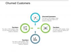 Churned customers ppt powerpoint presentation ideas sample cpb