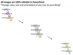 33605347 style circular zig-zag 3 piece powerpoint presentation diagram infographic slide