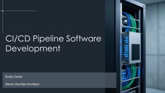 Cicd Pipeline Software Development PPT Demonstration VA