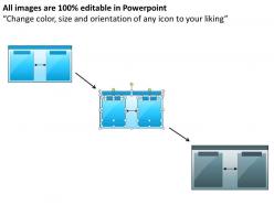 94402293 style hierarchy flowchart 1 piece powerpoint template diagram graphic slide