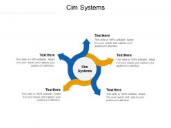 Cim systems ppt powerpoint presentation icon background image cpb