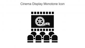 Cinema Display Monotone Icon In Powerpoint Pptx Png And Editable Eps Format
