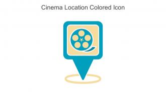 Cinema Location Colored Icon In Powerpoint Pptx Png And Editable Eps Format