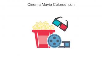 Cinema Movie Colored Icon In Powerpoint Pptx Png And Editable Eps Format