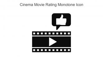 Cinema Movie Rating Monotone Icon In Powerpoint Pptx Png And Editable Eps Format