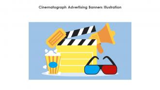 Cinematograph Advertising Banners Illustration
