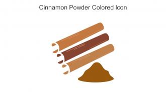 Cinnamon Powder Colored Icon In Powerpoint Pptx Png And Editable Eps Format