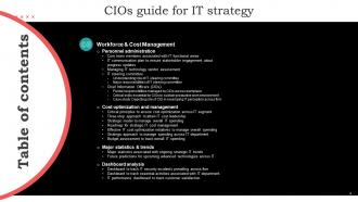 CIOs Guide For IT Strategy Powerpoint Presentation Slides Strategy CD V Compatible Visual