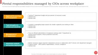 CIOs Guide For IT Strategy Powerpoint Presentation Slides Strategy CD V Attractive Appealing