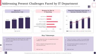 CIOS Handbook For IT Addressing Present Challenges Faced By It Department