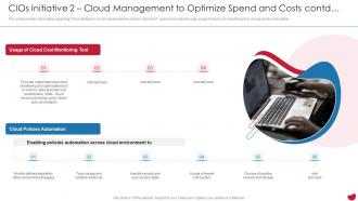 CIOs Strategies To Boost IT CIOs Initiative 2 Cloud Management