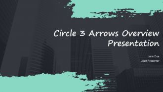 Circle 3 Arrows Overview Presentation PPT PowerPoint ACP