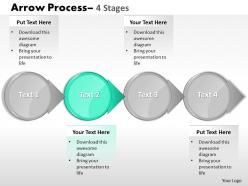 Circle arrow 4 stages 12