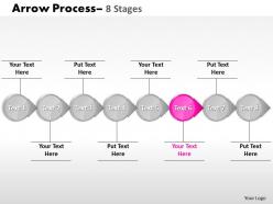Circle arrow 8 stages 4