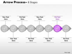 Circle arrow 8 stages 4