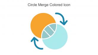 Circle Merge Colored Icon In Powerpoint Pptx Png And Editable Eps Format