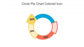 Circle Pie Chart Colored Icon In Powerpoint Pptx Png And Editable Eps Format