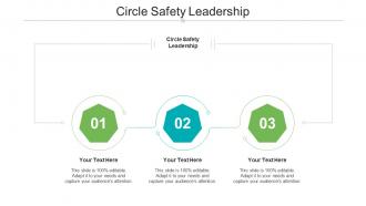 Circle safety leadership ppt powerpoint presentation summary examples cpb