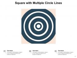 Circle With Lines Straight Square Vertical Diagonal Arrows
