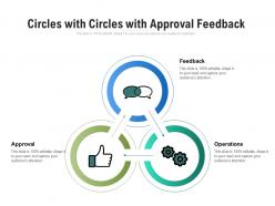 Circles with circles with approval feedback