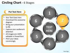 4652759 style cluster surround 6 piece powerpoint template diagram graphic slide