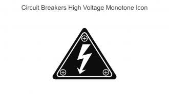 Circuit Breakers High Voltage Monotone Icon In Powerpoint Pptx Png And Editable Eps Format