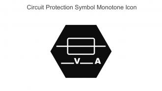Circuit Protection Symbol Monotone Icon In Powerpoint Pptx Png And Editable Eps Format