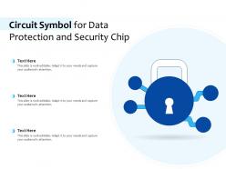 Circuit symbol for data protection and security chip