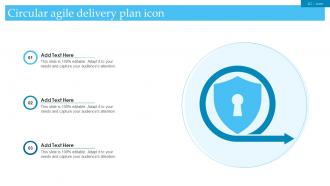 Circular Agile Delivery Plan Icon
