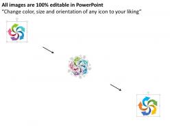 3082216 style circular spokes 5 piece powerpoint presentation diagram infographic slide