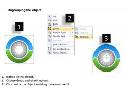 43534573 style circular loop 2 piece powerpoint template diagram graphic slide
