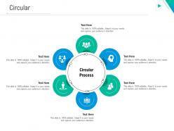 Circular business outline ppt icons