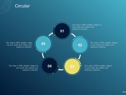 Circular c1513 ppt powerpoint presentation model graphics