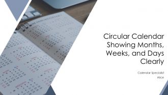 Circular Calendar Showing Months Weeks And Days Clearly PPT Structure AT Circular Calendar Showing Months Weeks And Days Clearly PPT Structure AT