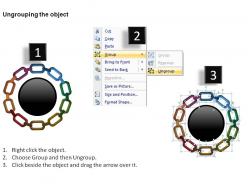 Circular chain process powerpoint slides