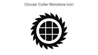 Circular Cutter Monotone Icon In Powerpoint Pptx Png And Editable Eps Format