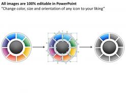 Circular description diagram 8 stages powerpoint diagrams presentation slides graphics 0912