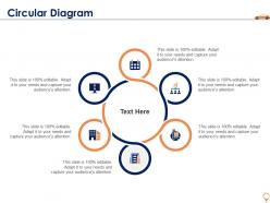 Circular diagram cab aggregator investor funding elevator ppt topics