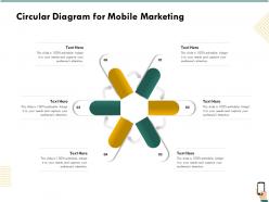 Circular diagram for mobile marketing r263 ppt powerpoint gallery summary