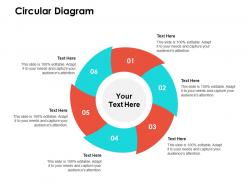 Circular diagram m106 ppt powerpoint presentation show summary