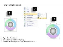 Circular diagram powerpoint template slide