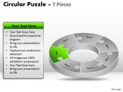 Circular Diagram Puzzle 7 Pieces 11