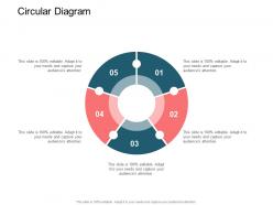 Circular diagram rise employee turnover rate it company ppt inspiration deck