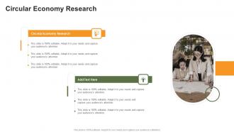 Circular Economy Research In Powerpoint And Google Slides Cpb