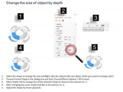 80034792 style circular loop 4 piece powerpoint presentation diagram infographic slide
