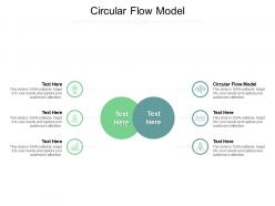 Circular flow model ppt powerpoint presentation inspiration layouts cpb